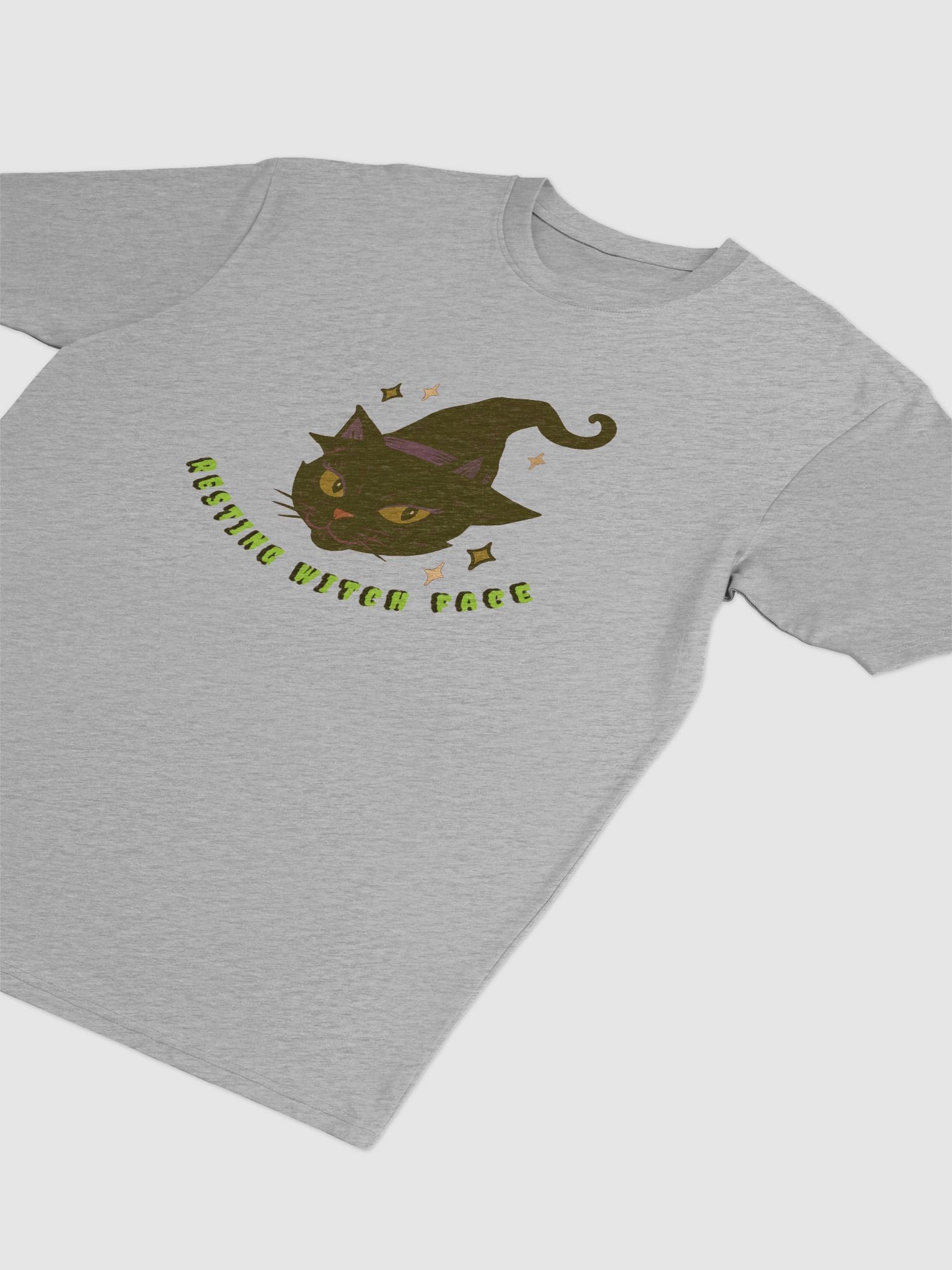 Resting Witch Face Cat Tee product image (14)