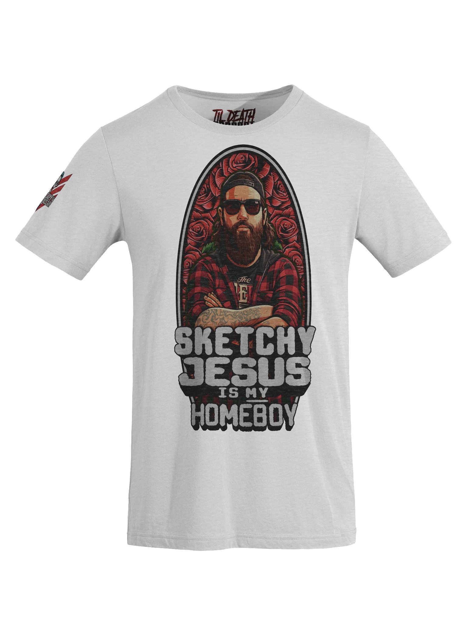 "Sketchy Jesus Is My Homeboy" T Shirt product image (6)