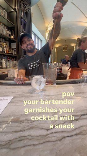 Some might call it a snack. We call it hospitality.

@tales_of_the_cocktail is one of those rare places where the people who ...