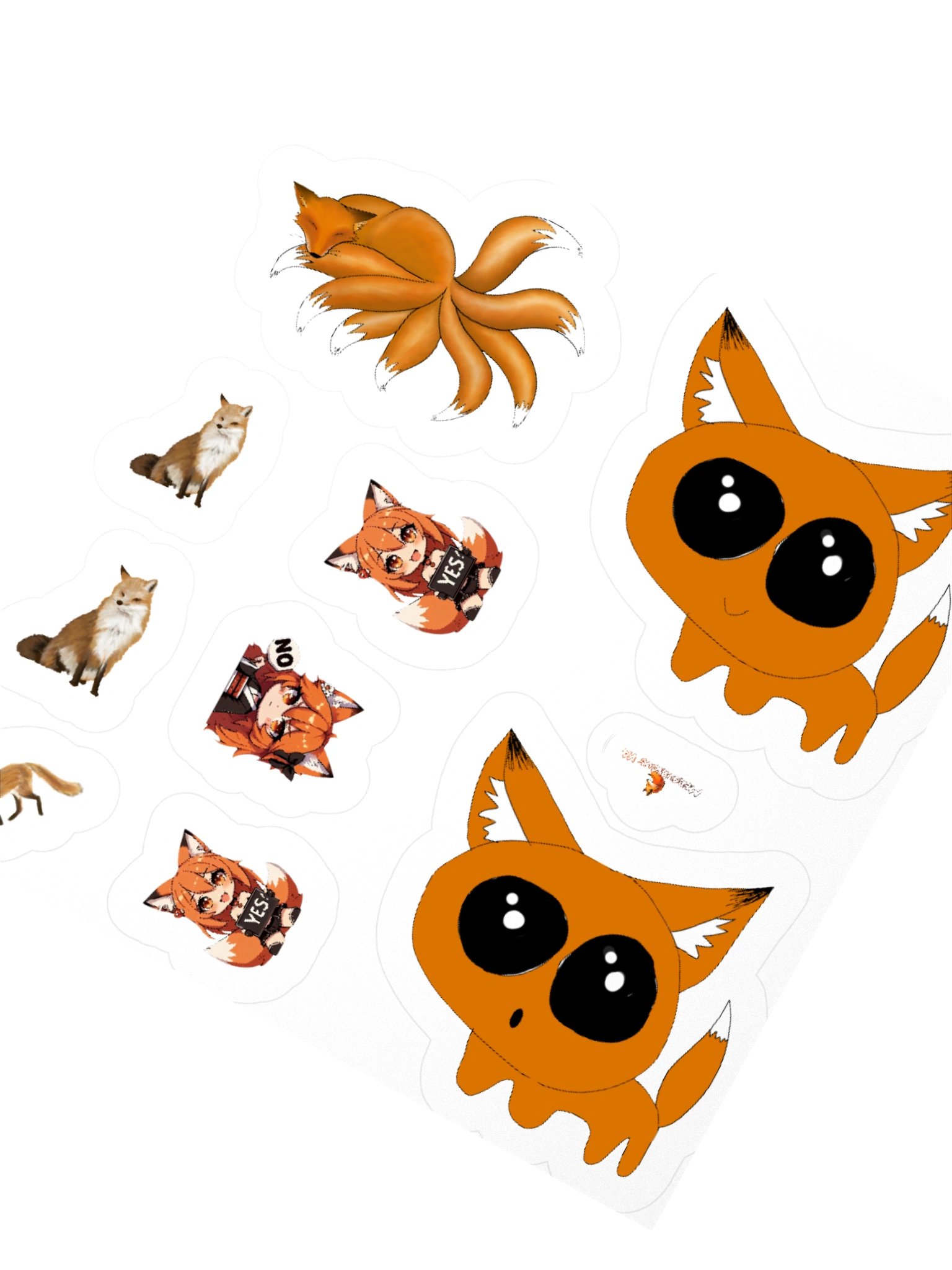 Fox Mercurious sticker sheet product image (2)