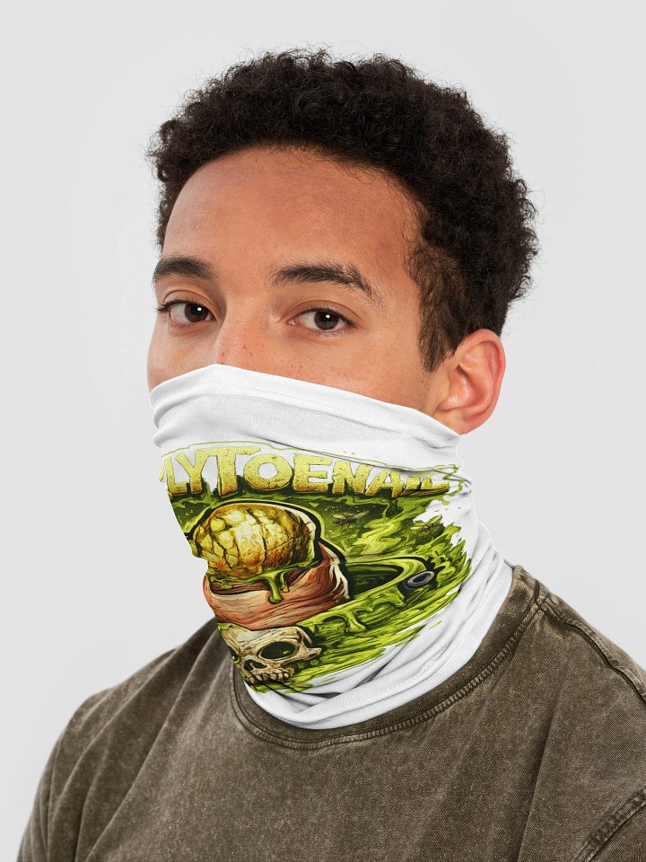 GnarlyToenail Slime Skull Neck Gaiter product image (2)