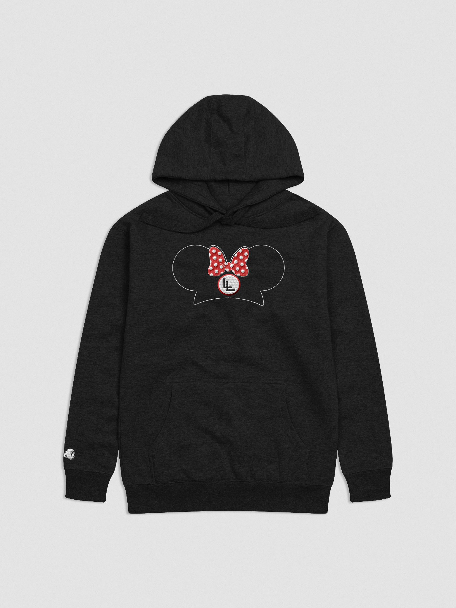 Legacy Disnerd Bow Hoodie | Black product image (1)