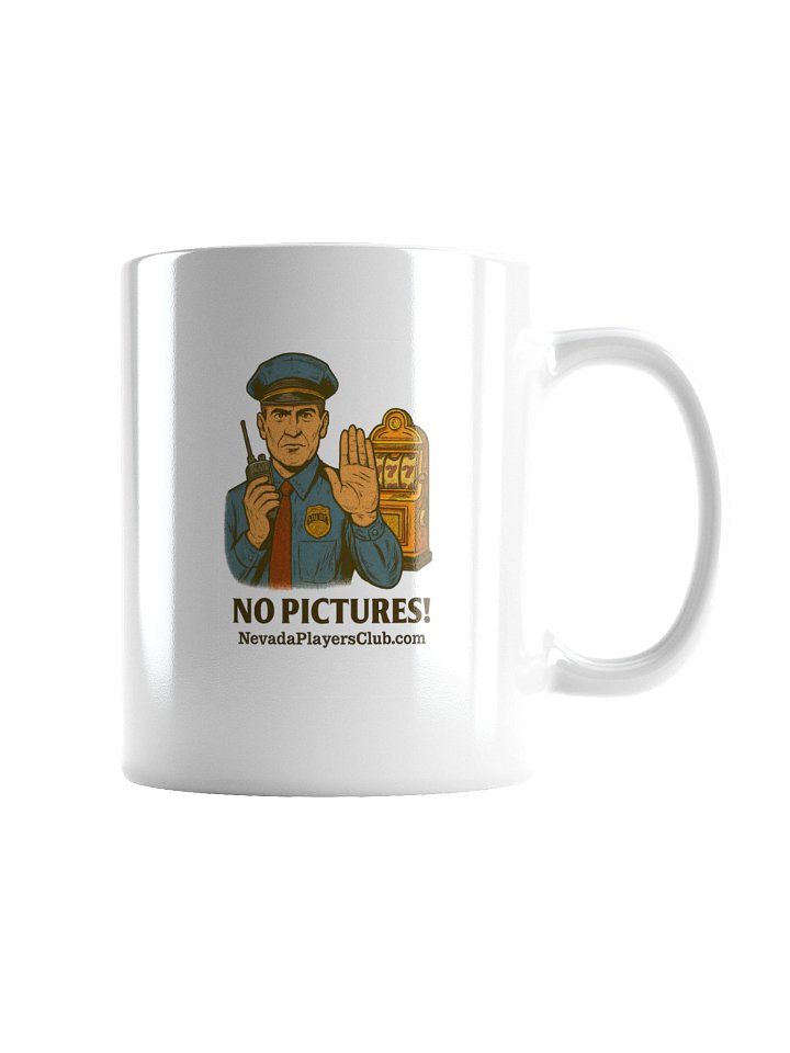White NO PICTURES Mug - Uniform Edition product image (4)