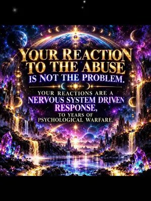 If you’ve spent years being hurt, manipulated, dismissed, controlled, or made to question yourself, I want you to hear this: your reaction is not proof that you are broken. Sometimes your nervous system learned to stay alert because it had to. It learned to anticipate the next shift in someone’s mood, recognize danger before it arrived, and protect you before you even had time to consciously process what was happening. That doesn’t make you dramatic. It doesn’t make you too sensitive. It doesn’t make you difficult. It means you adapted to what you were experiencing. Your body was trying to protect you with the information and tools it had at the time. And when you’ve lived in survival mode for a long time, healing doesn’t mean you suddenly stop reacting. It means you begin learning the difference between what is happening now and what your nervous system remembers from then. It means learning that you can pause, breathe, listen to yourself, and slowly teach your body that it doesn’t have to remain on high alert forever. So please stop punishing yourself for the ways you survived. Stop using your reactions as evidence against yourself. You don’t have to be ashamed of the parts of you that became defensive, guarded, angry, emotional, hyperaware, or exhausted. Those parts of you were trying to keep you here. You are allowed to heal without blaming yourself for needing to heal in the first place. You are allowed to become softer without becoming weaker. You are allowed to create boundaries without feeling guilty. You are allowed to walk away from what continually activates the very wounds you are trying to heal. And most importantly, you are allowed to become someone who no longer has to live in survival mode. Your reactions are not your identity. Your past does not define your future. You are not the worst thing that happened to you, and you are not the version of yourself that had to survive it. There is a version of you beyond survival. A version who can breathe deeply, trust herself again, feel safe in her own presence, and finally experience life without constantly preparing for the next battle. That version of you is worth fighting for. ✨ 👽✌️🪄🎩🔮✨️