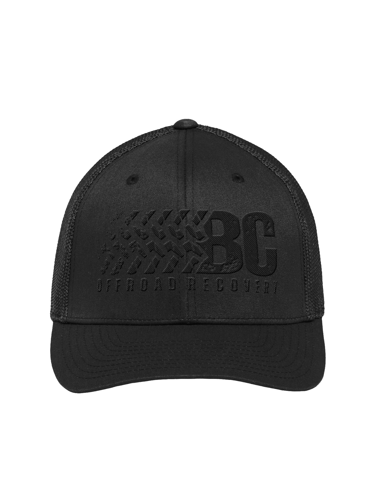 BC Off-Road Recovery Trucker Hat — Black Logo product image (1)