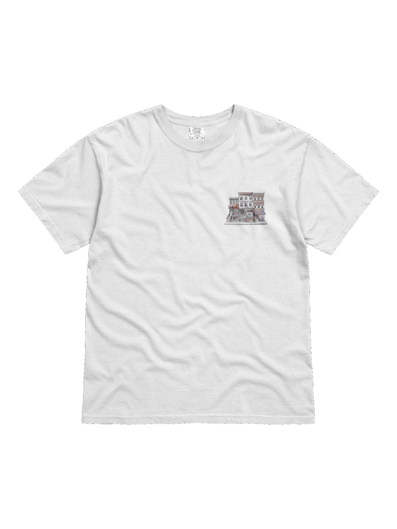 Williamsburg Corner Tee Chest Print product image (1)