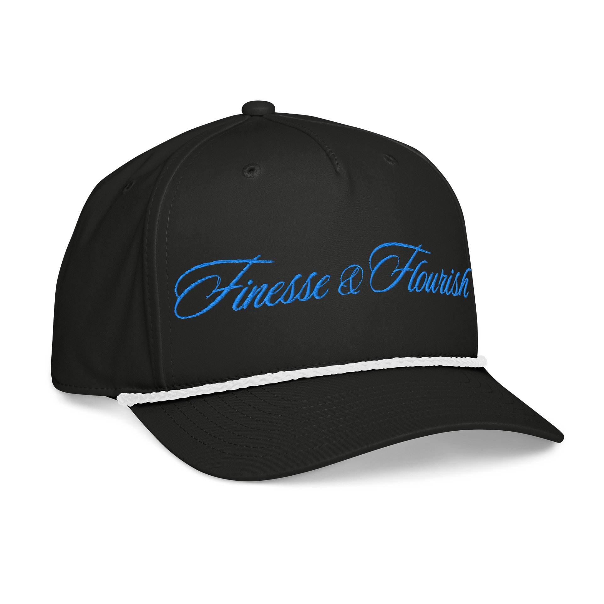 F&F Script Five-Panel Classic Rope Cap (AQ) product image (3)
