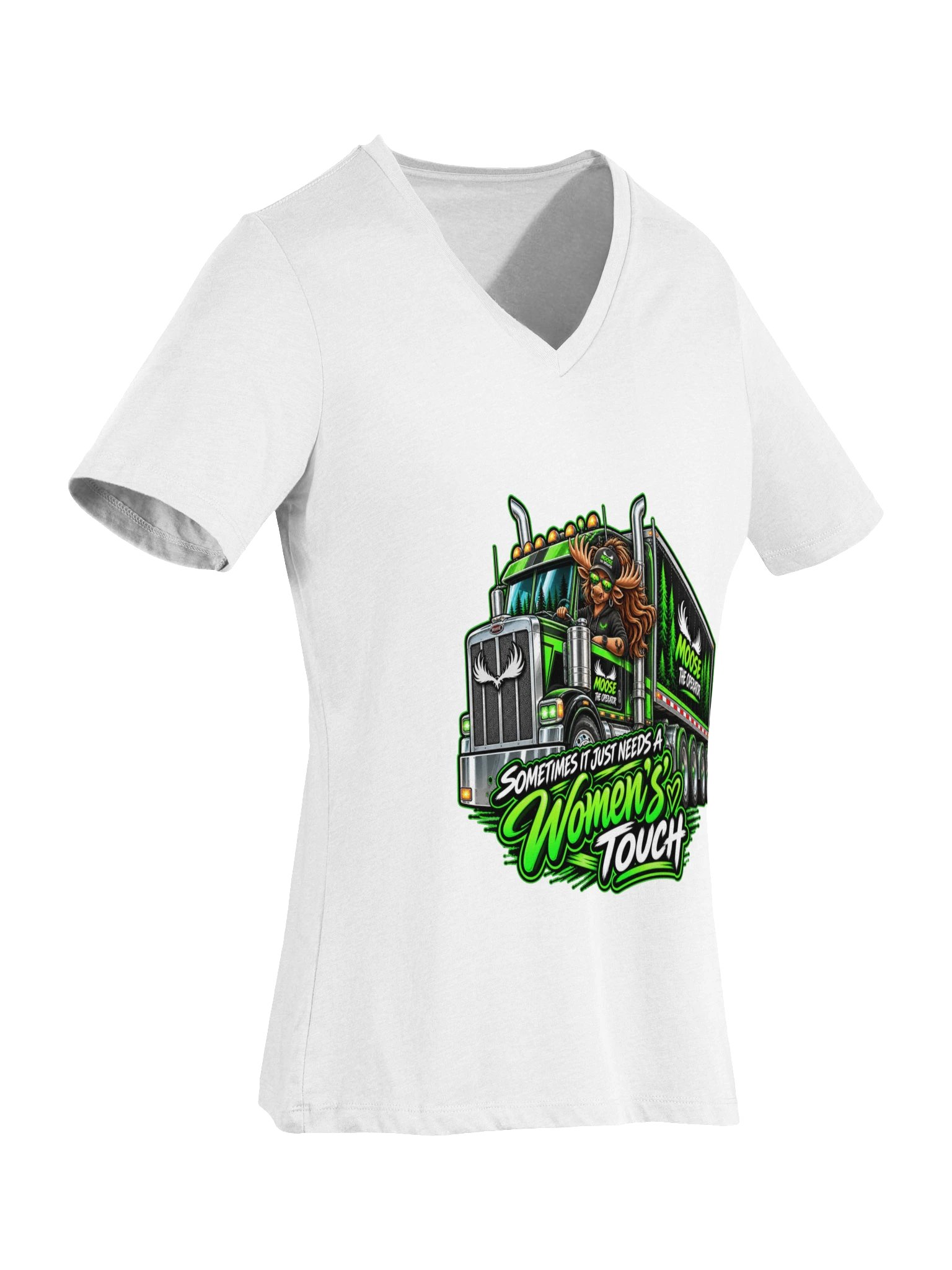 Moose Women's Touch Semi Truck T-Shirt product image (37)