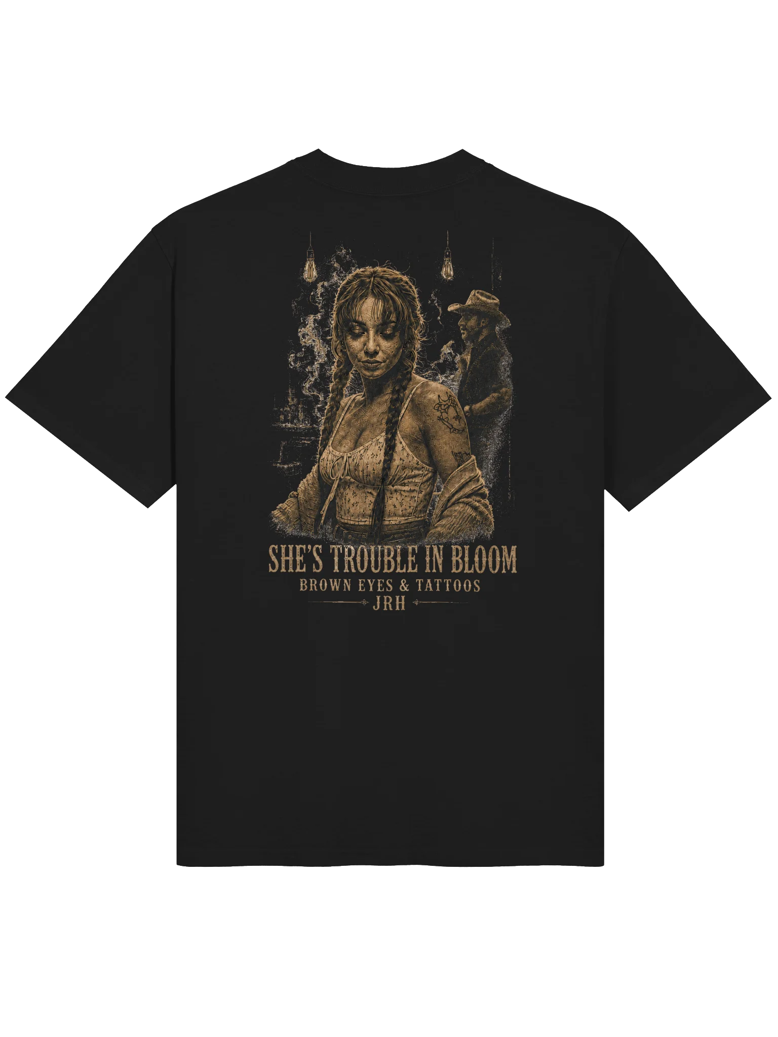 JRH - Brown Eyes & Tattoos Tee product image (1)