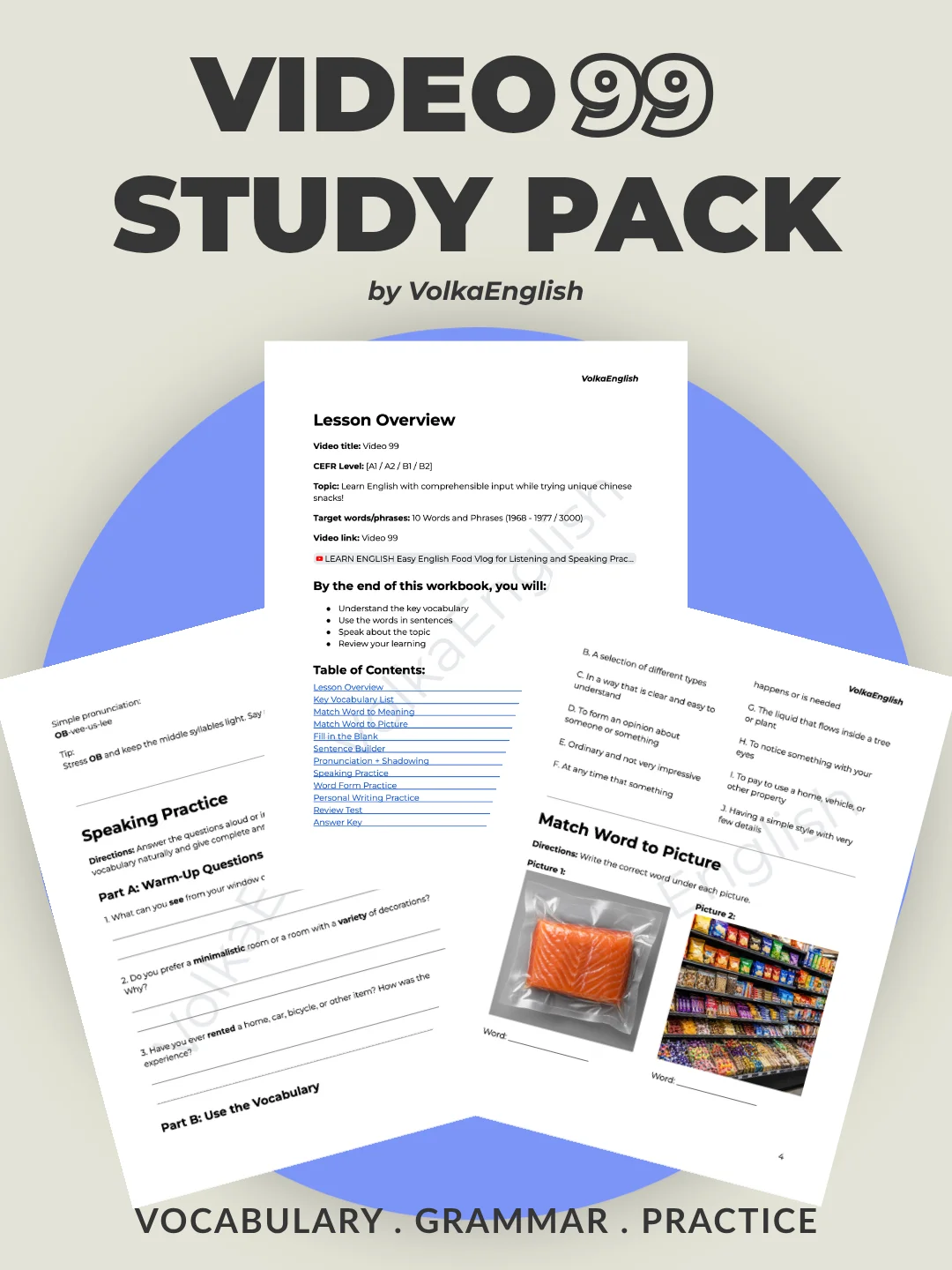 Video 99 Study Pack product image (1)