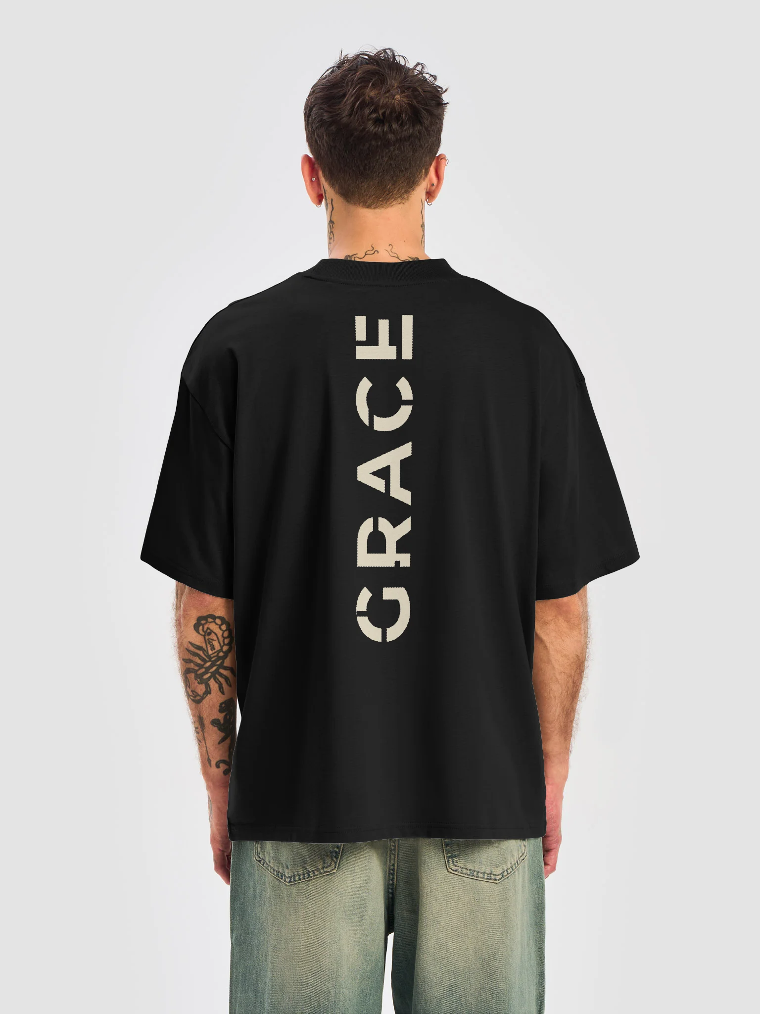 GRACE ORGANIC OVERSIZED UNISEX TEE product image (5)