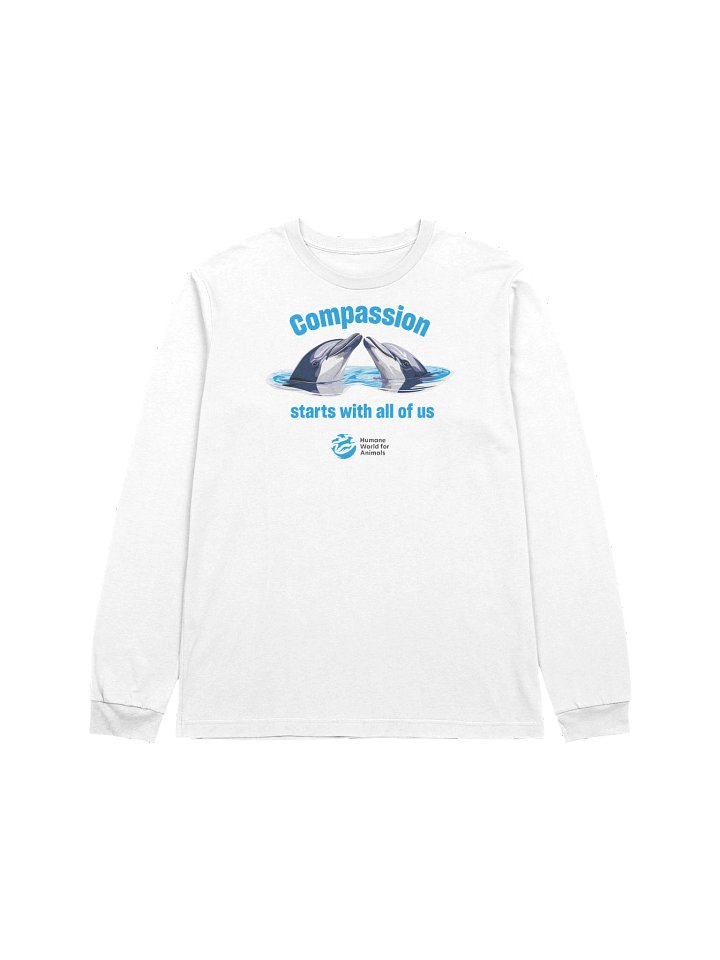 Compassion starts with all of us - Long sleeve tee product image (1)