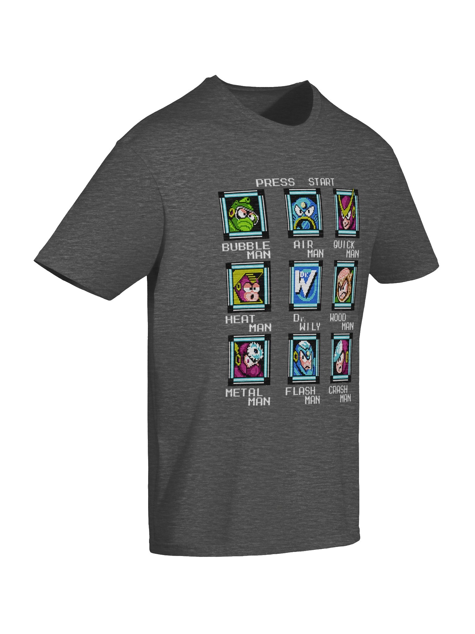 Mega Man 2 Stage Select Shirt product image (8)