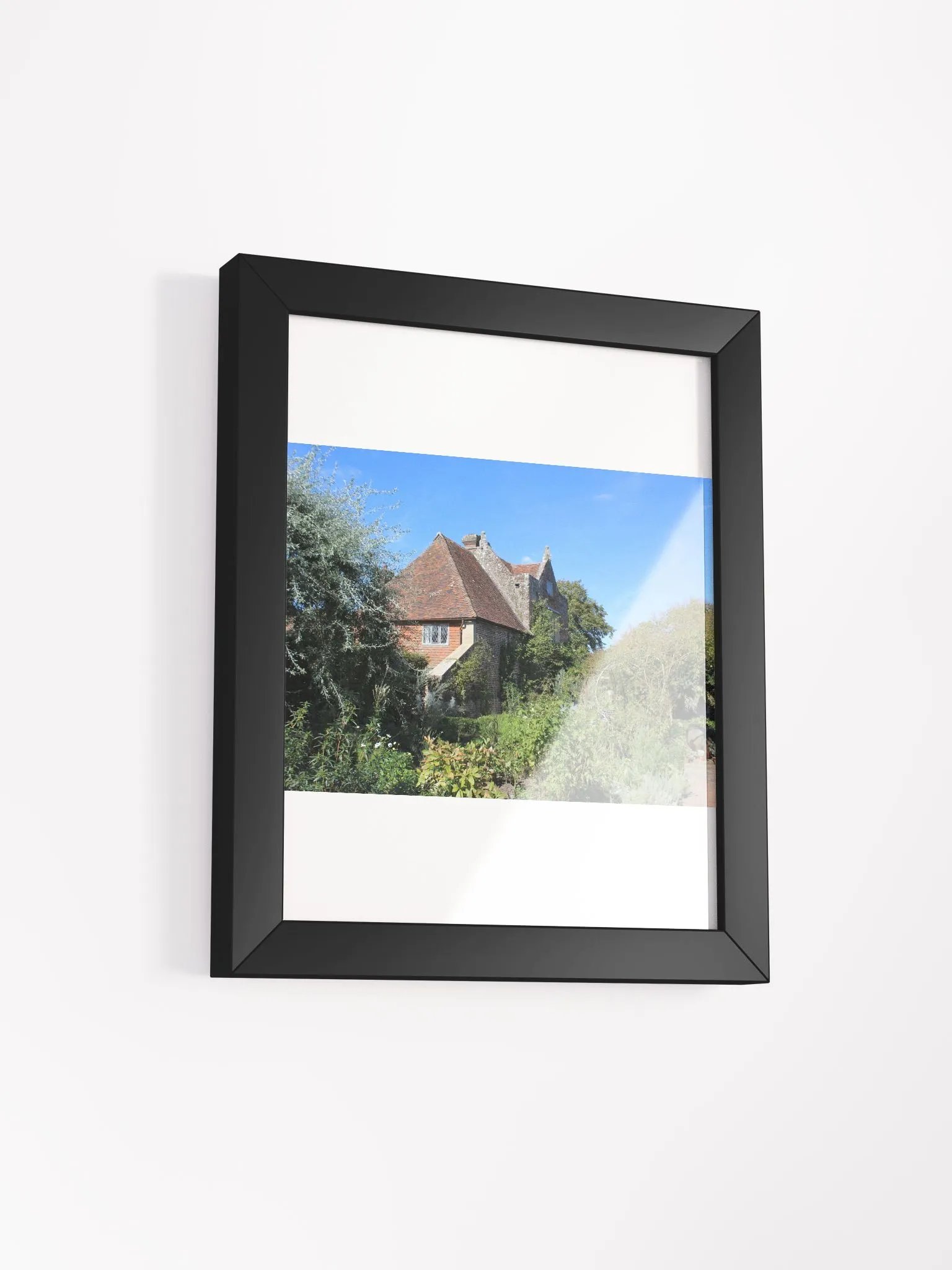 Serene Brick House Framed Poster product image (8)