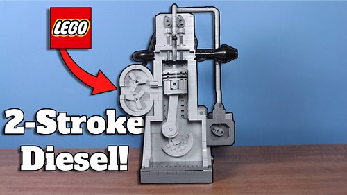 New video out now, 2-stroke Diesels! Check it out on my channel!