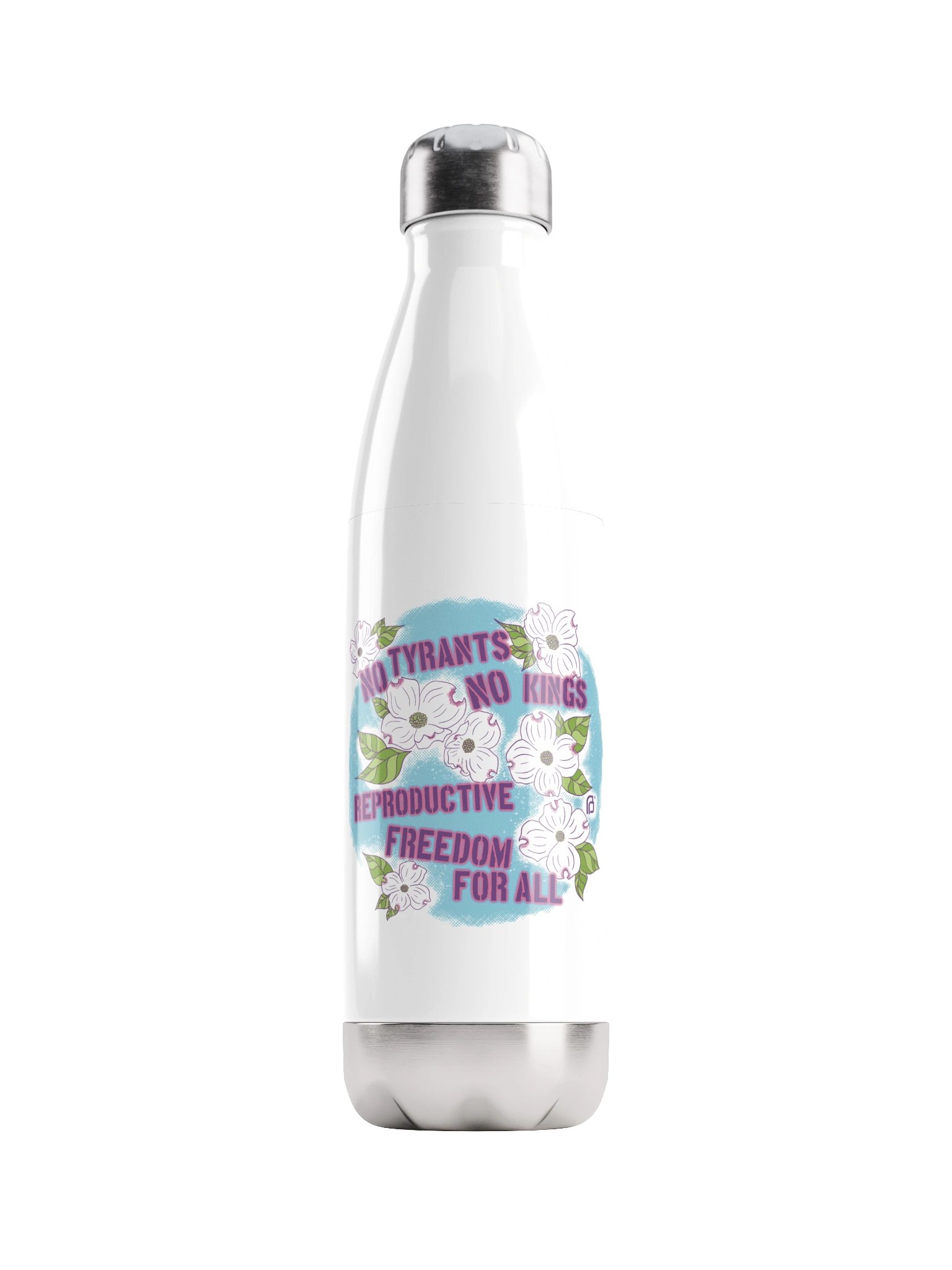 No Tyrants, No Kings Water Bottle — Virginia product image (1)