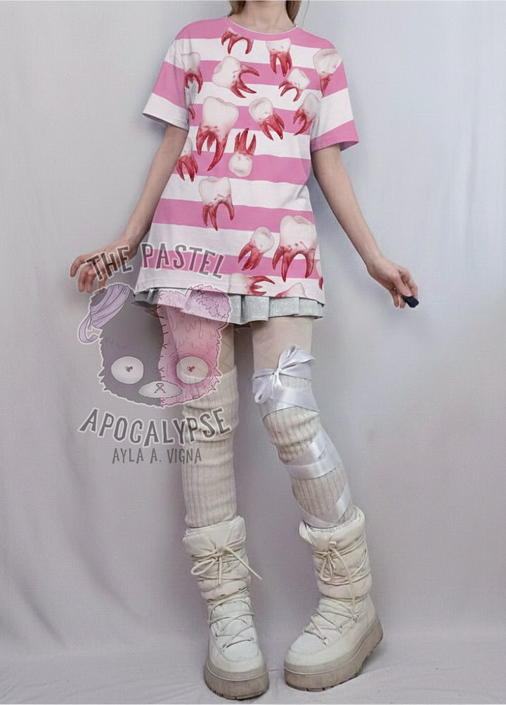 Pink Teeth T-shirt product image (1)