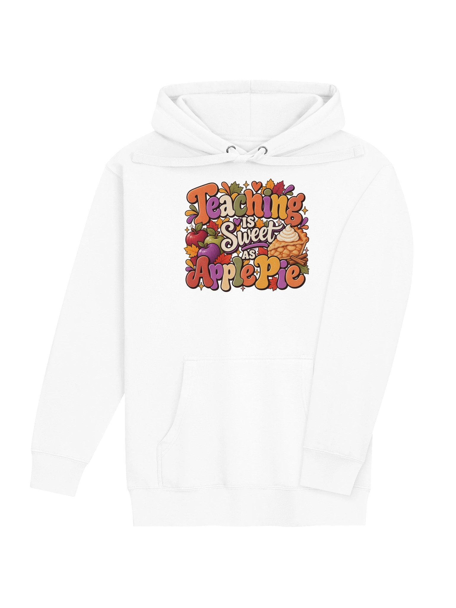 Teaching Is Sweet as Apple Pie Hoodie product image (13)