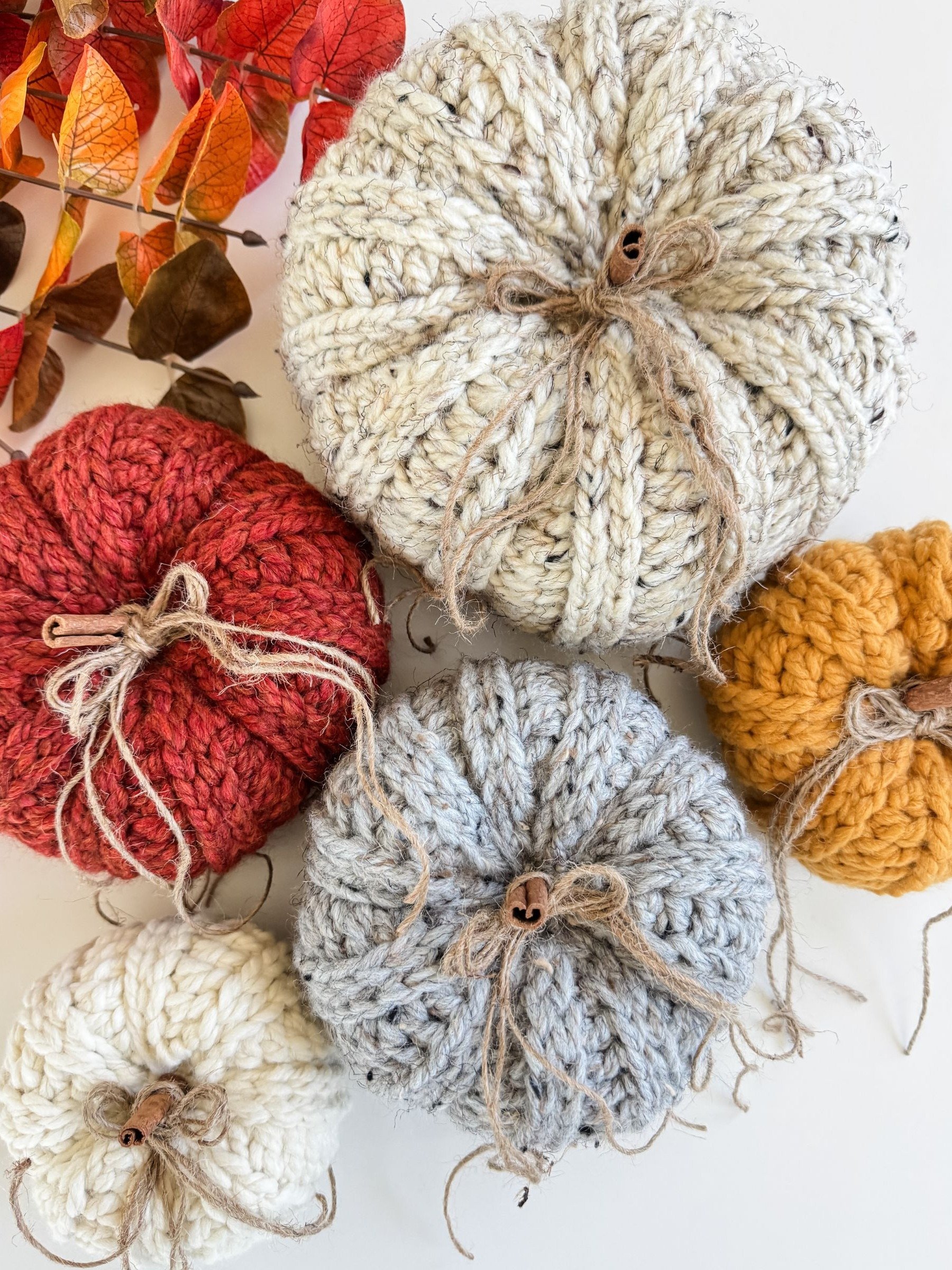 Chunky Harvest Pumpkins Crochet Pattern product image (6)