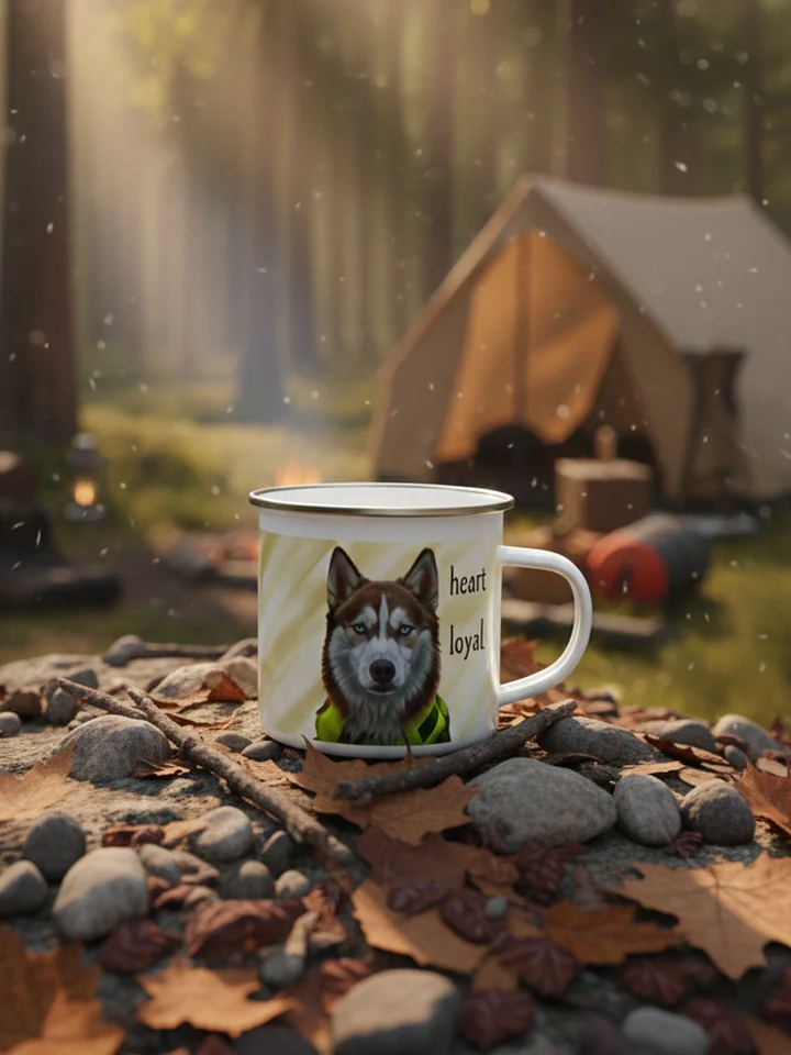 YOUR BEST FRIEND! / ENAMEL MUG 12oz WITH PERSONALIZED NAME product image (1)