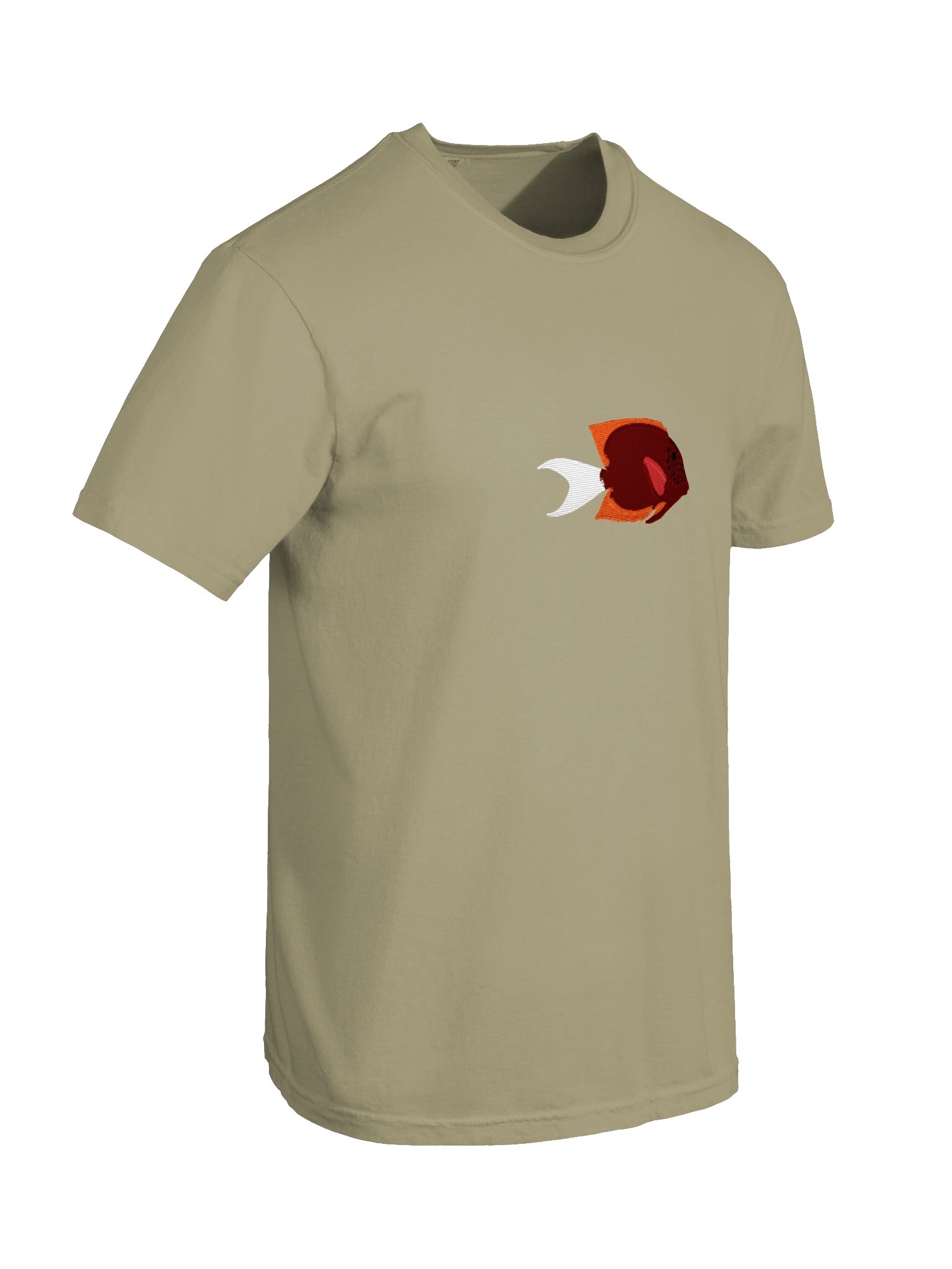 Tomini Tang Embroidered Shirt | Reef Aquarium Fish Embroidery Tee | Saltwater Marine Fish Apparel product image (10)