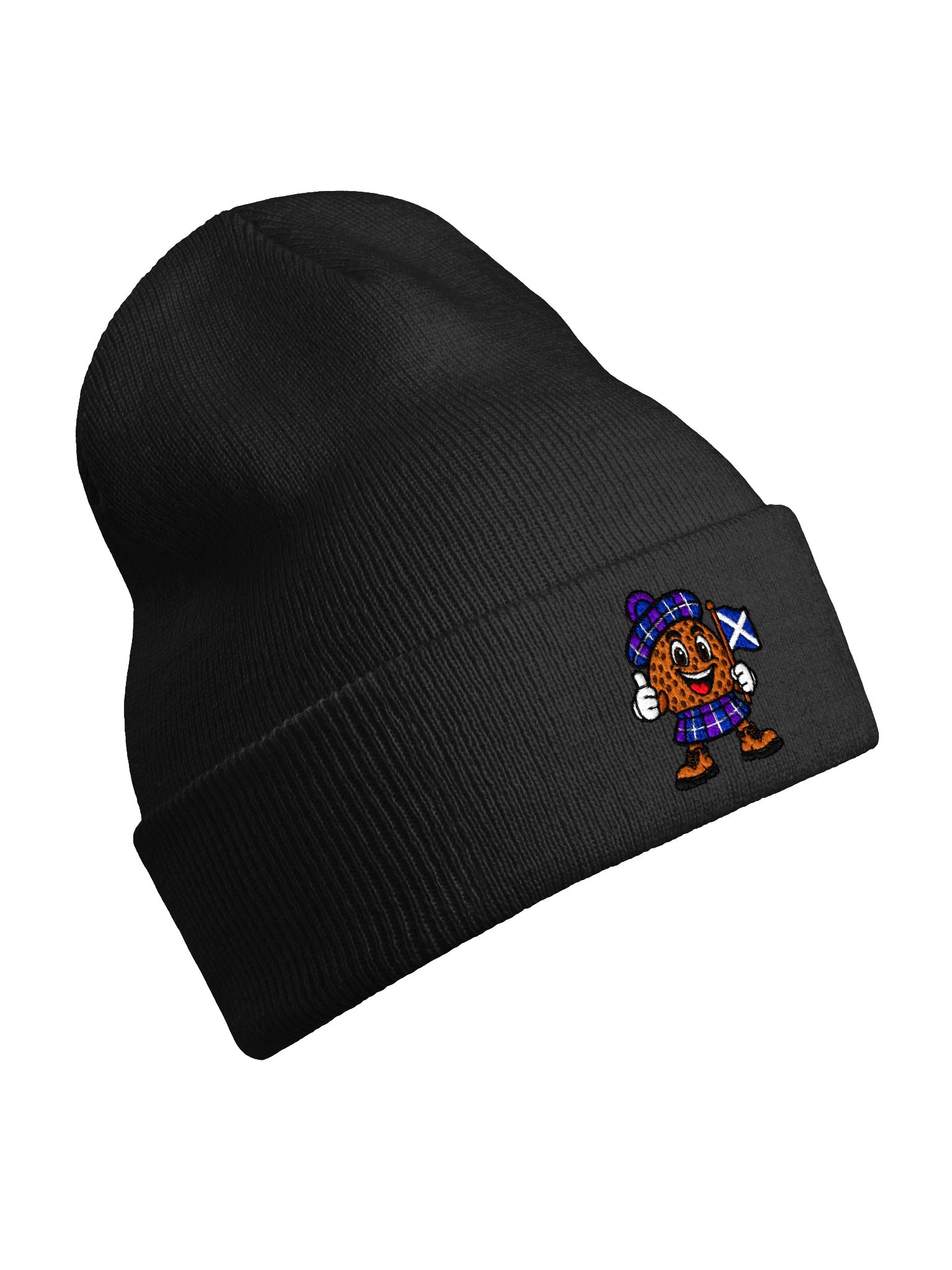 Mr Haggis Thumbs-Up Cuffed Beanie product image (52)