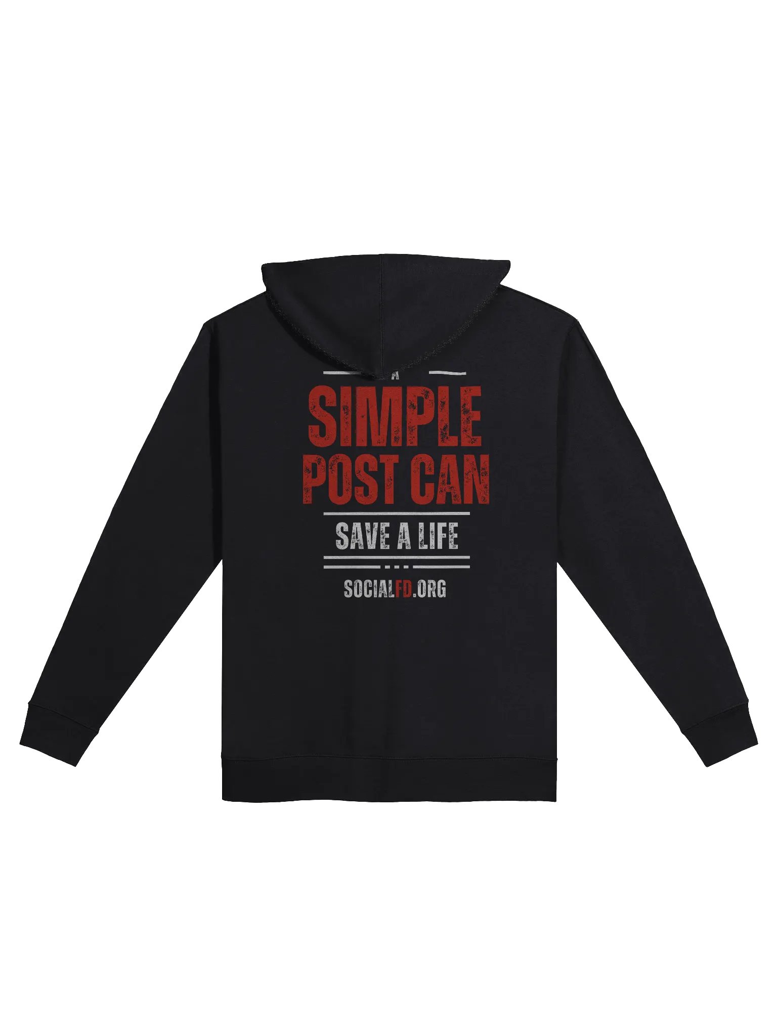 Social FD Urban Vibes Fleece Zip-Up Hoodie product image (2)