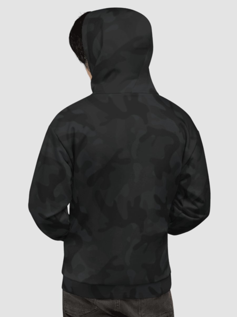 Hoodie - Black Camo product image (4)