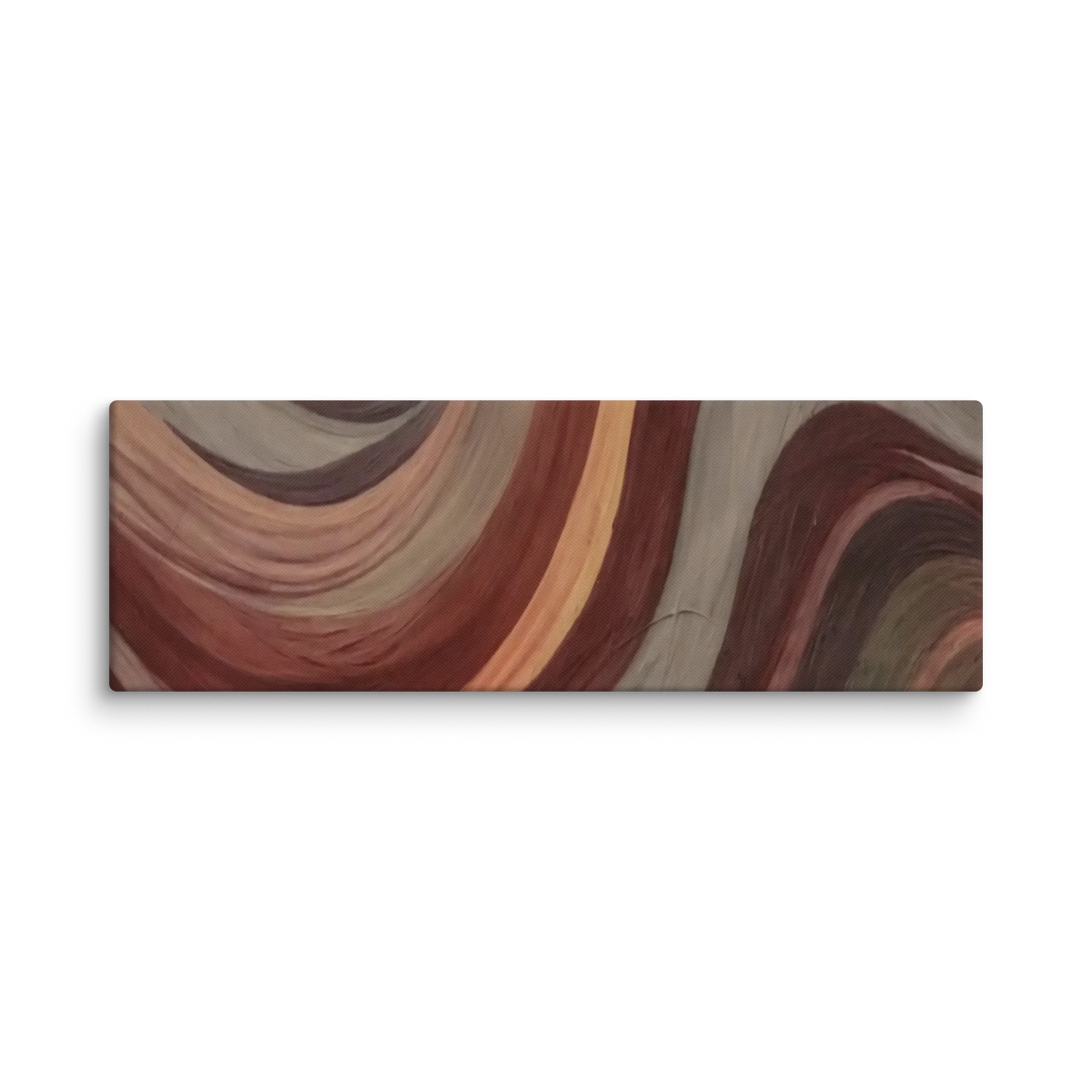 Burgundy Abstract Sunset - The Canvas product image (1)