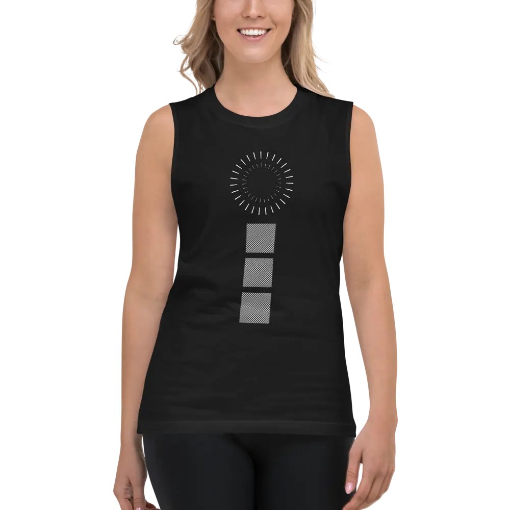 Squares and circle Muscle Tank product image (5)