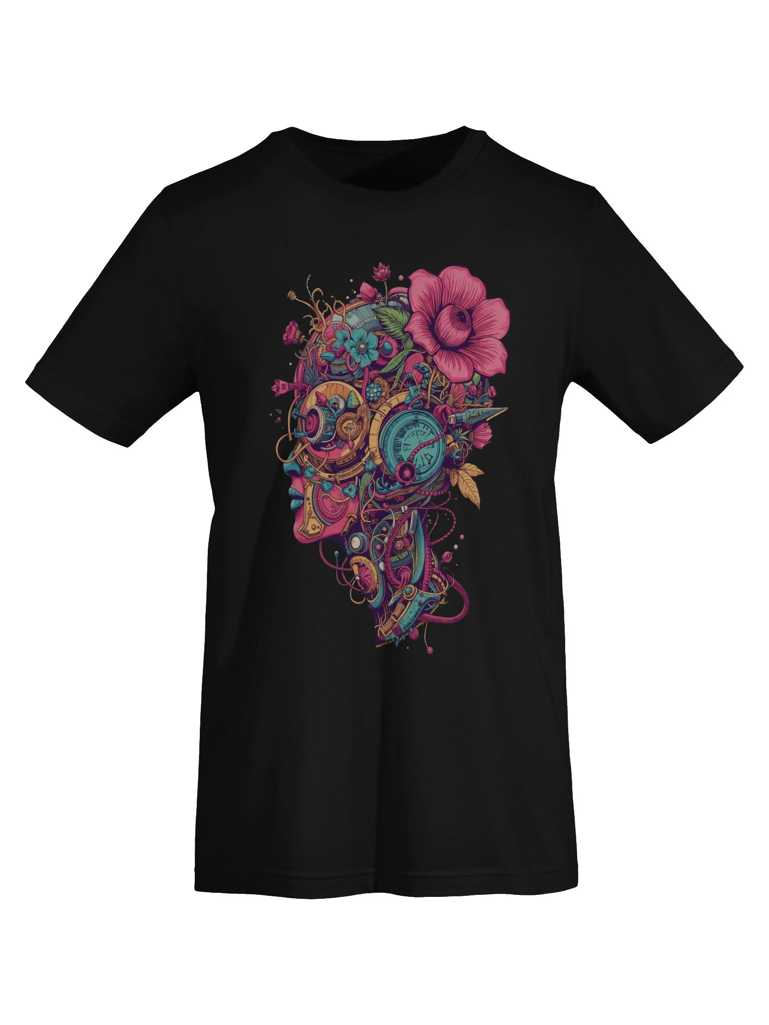 Floral Mechanized Face Supersoft Tee product image (4)