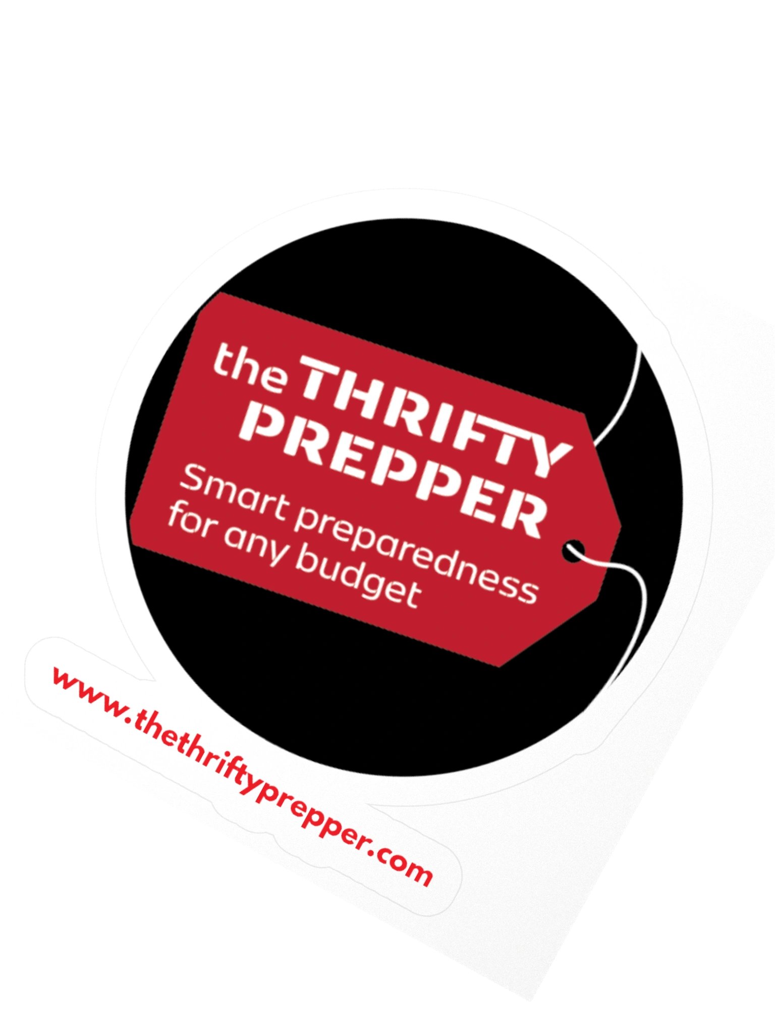 The Thrifty Prepper Logo Stickers product image (6)