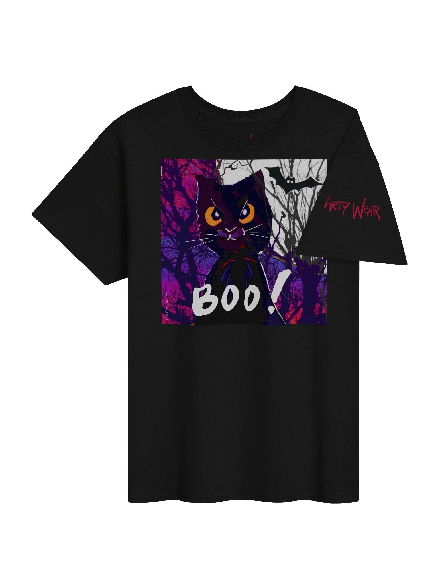 ArtyWear Tee of the Month - Oct '25 'BOO-2' product image (3)