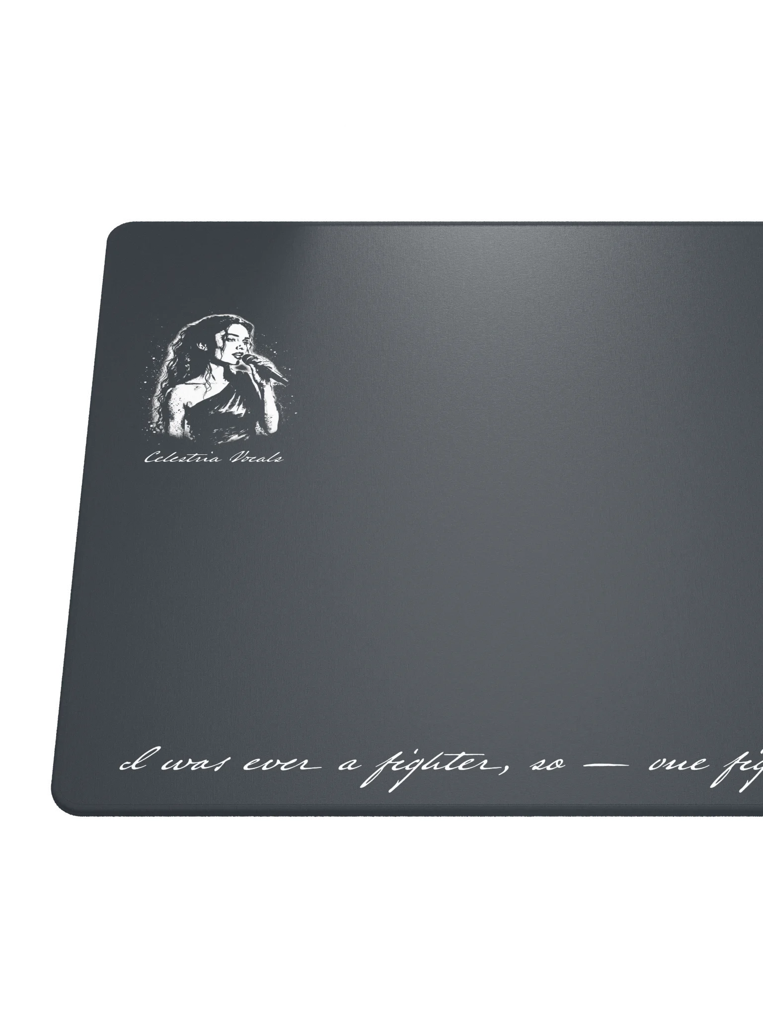 "I Was Ever a Fighter" Premium Desk Mat product image (1)
