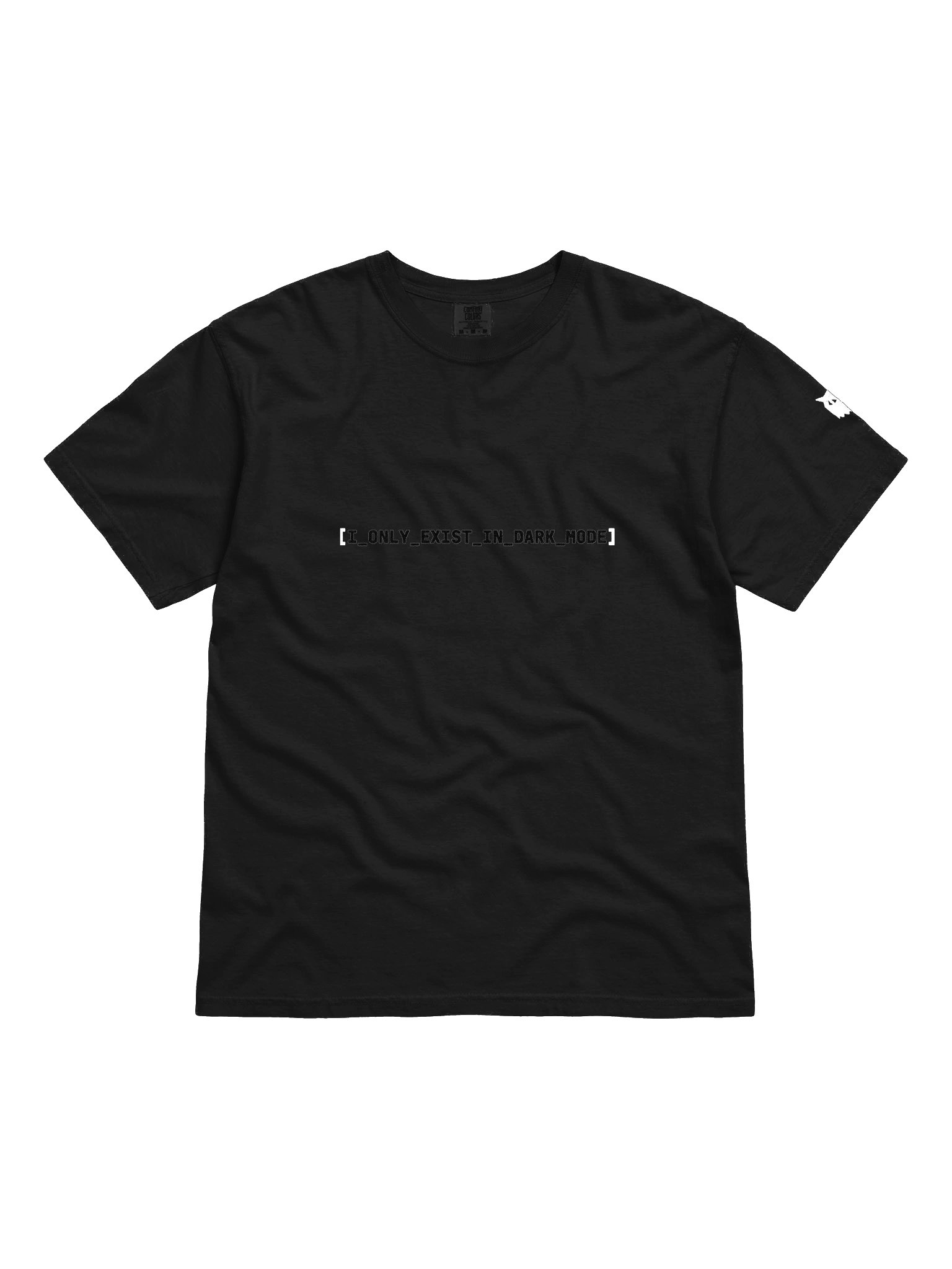 I_ONLY_EXIST_ IN_DARK_MODE SHIRT product image (2)
