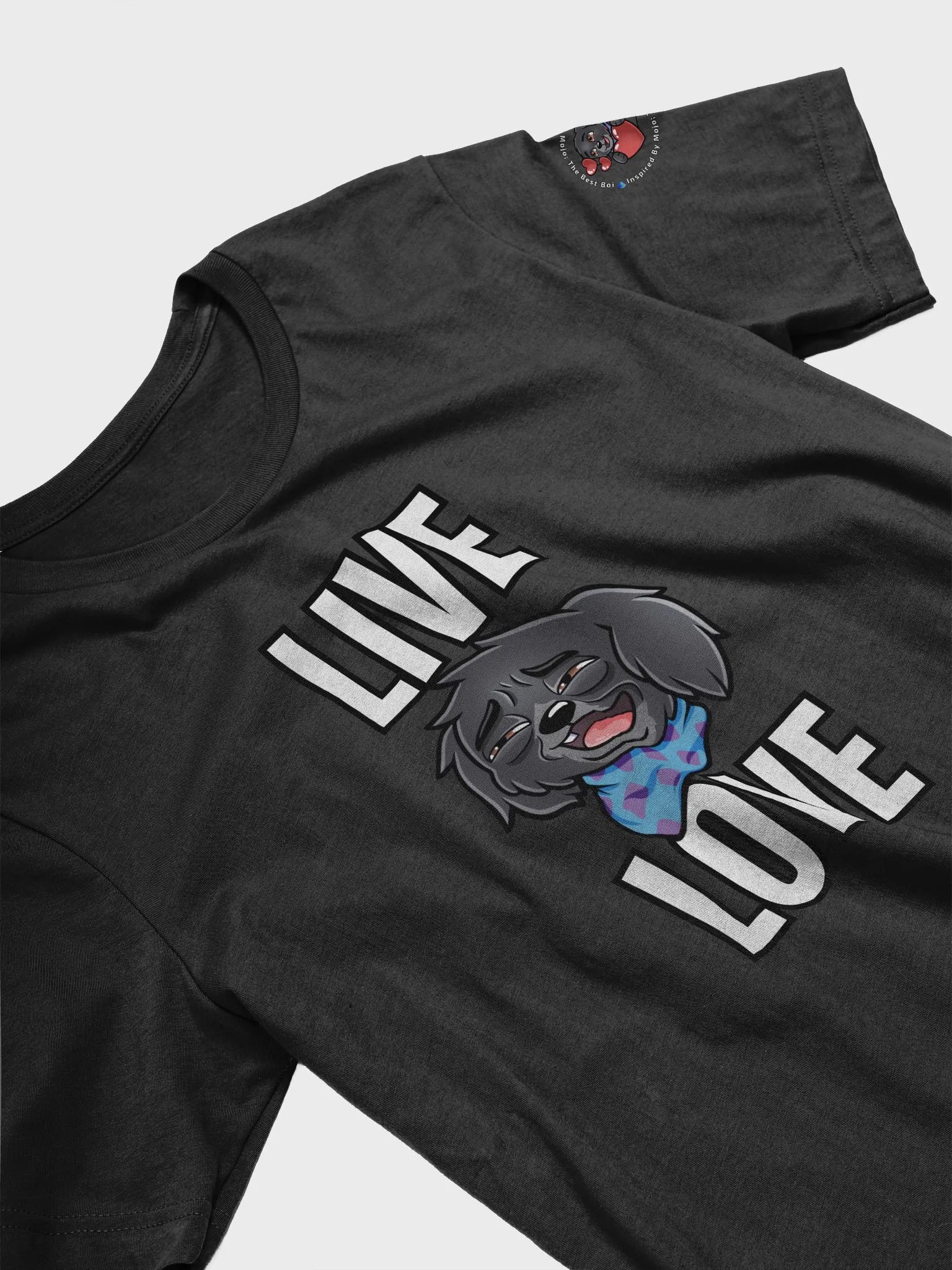 "Live, Laugh, Love" Supersoft t-shirt product image (3)