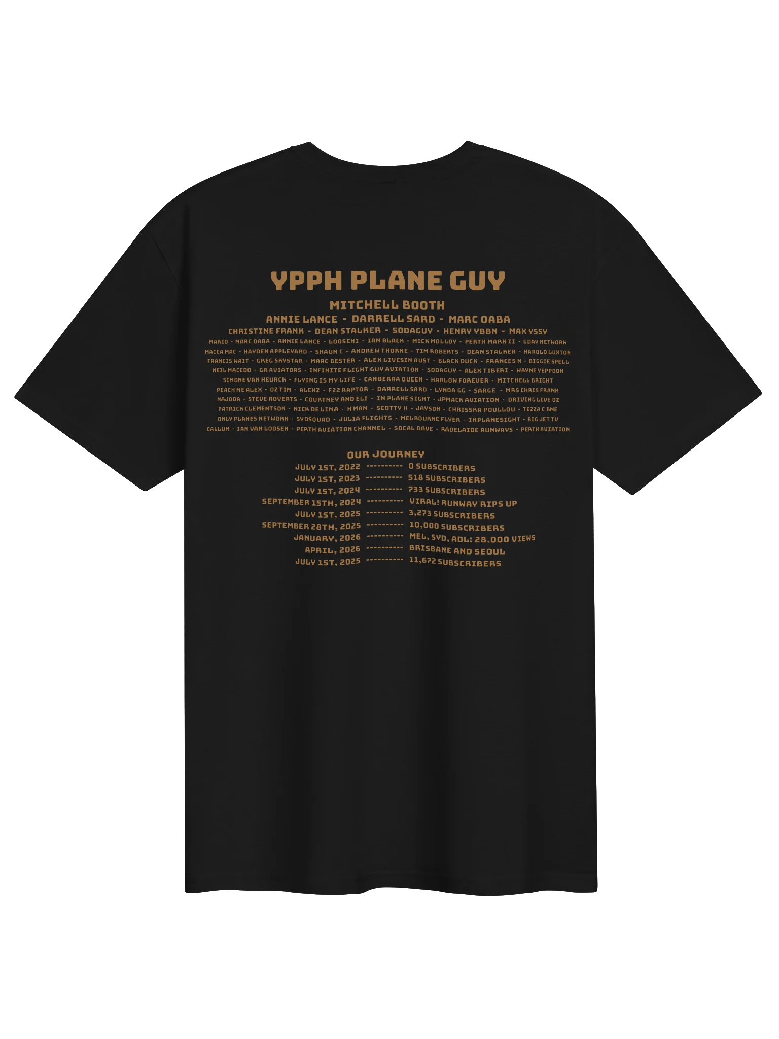YPG Four Year Anniversary T-Shirt product image (2)
