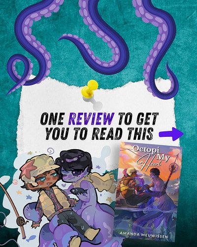 One review to get you to read Octopi My Heart.

⭐️⭐️⭐️⭐️⭐️

