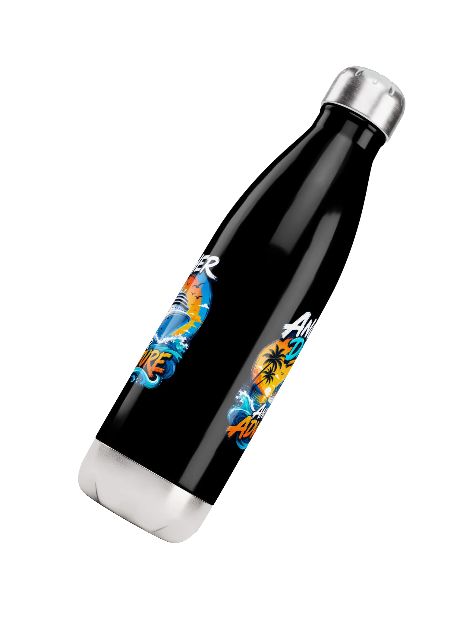 Another Day, Another Adventure Cruise Stainless Steel Water Bottle product image (4)