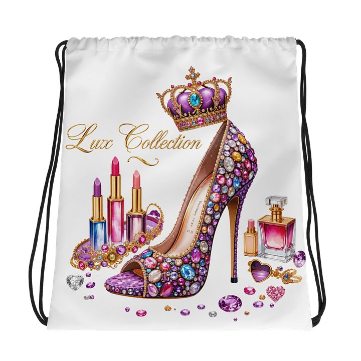 Luis Collection Glam Drawstring Bag product image (1)