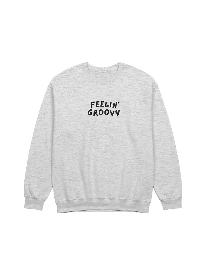 “Feelin’ Groovy” My Vibe Crewneck Sweatshirt product image (2)