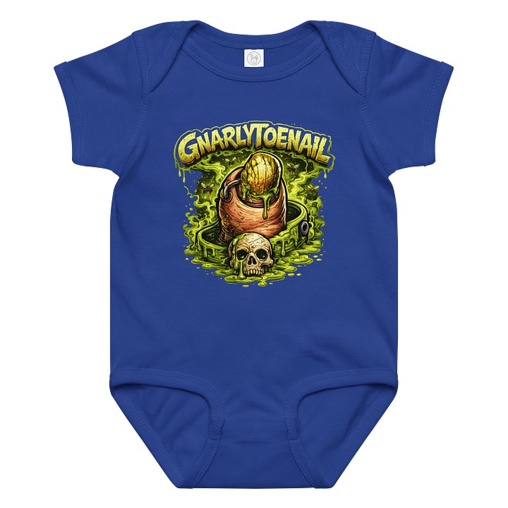 GnarlyToenail Horror Baby Bodysuit product image (1)
