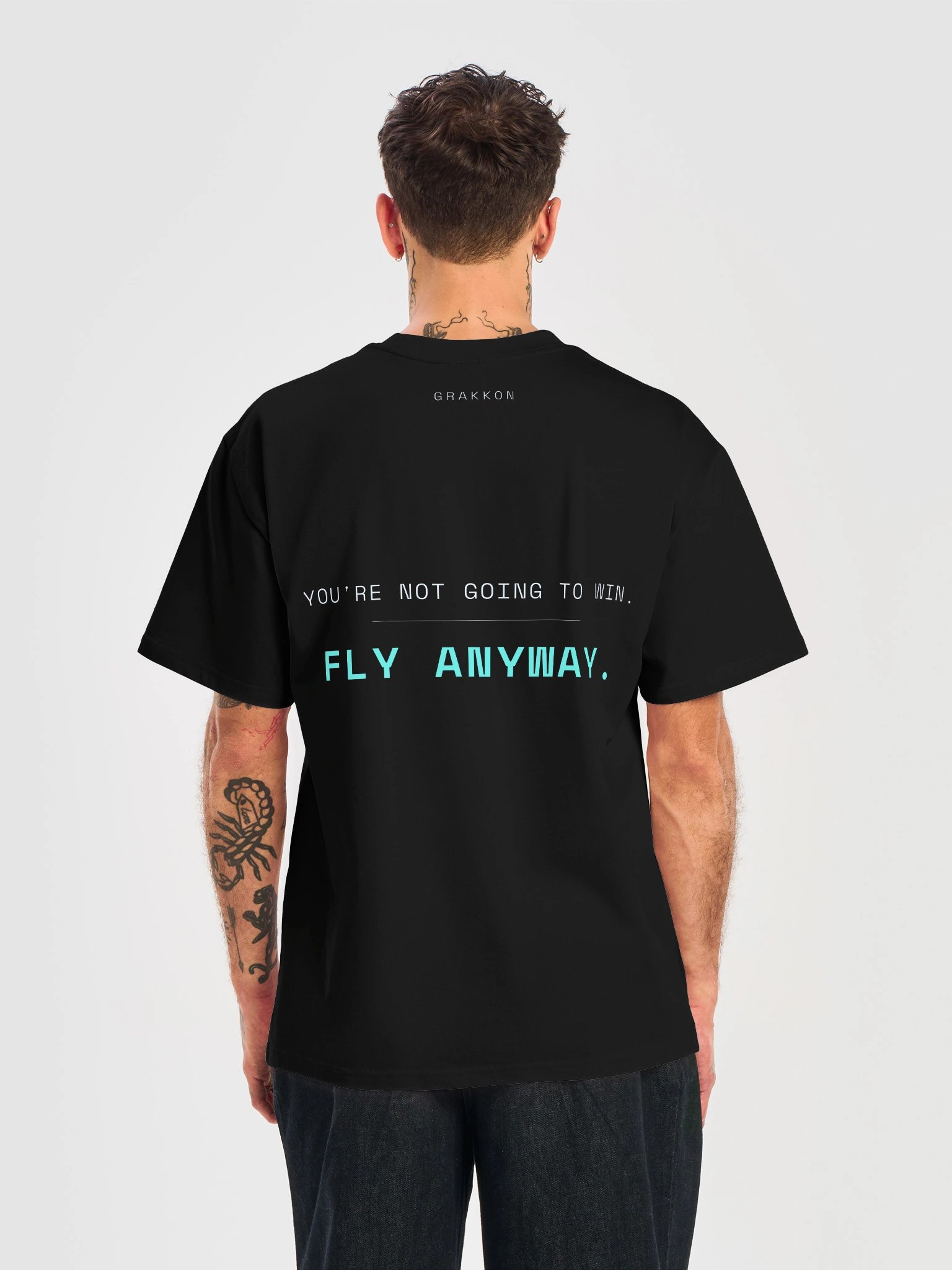 GRAKKON "Fly Anyway" Tee product image (6)