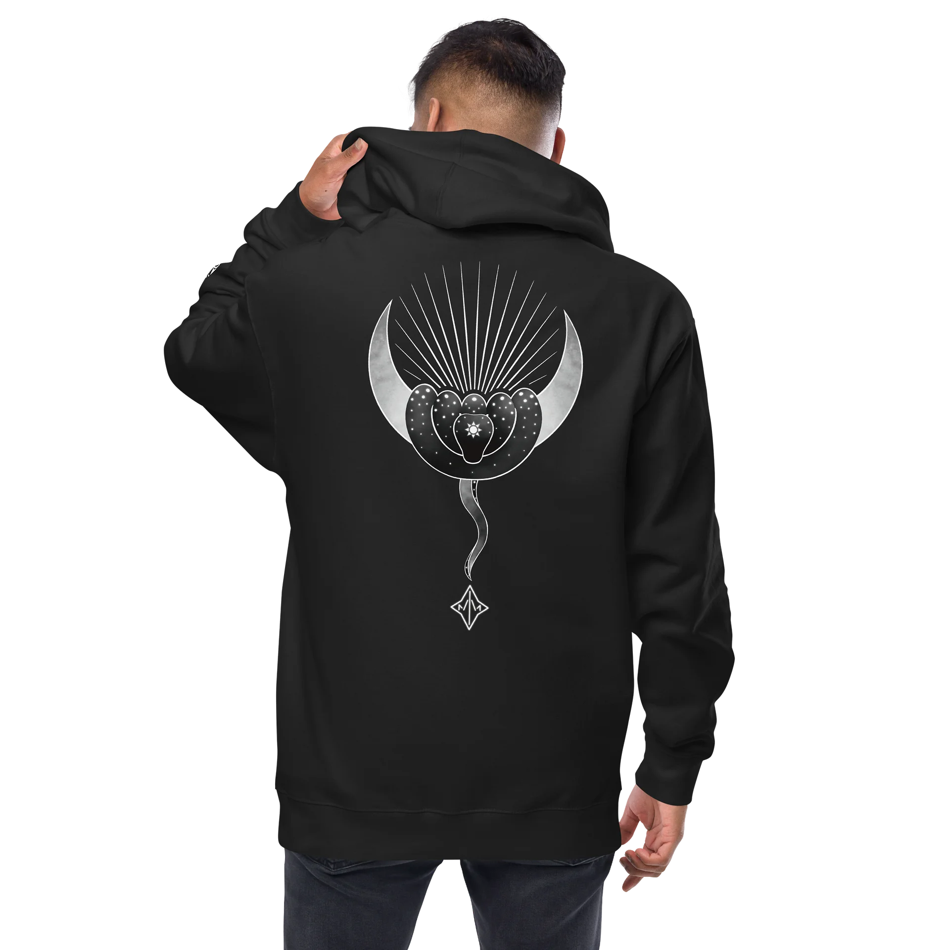 𝖘𝖊𝖗𝖕𝖊𝖓𝖙𝖊 fleece zip-up hoodie product image (1)