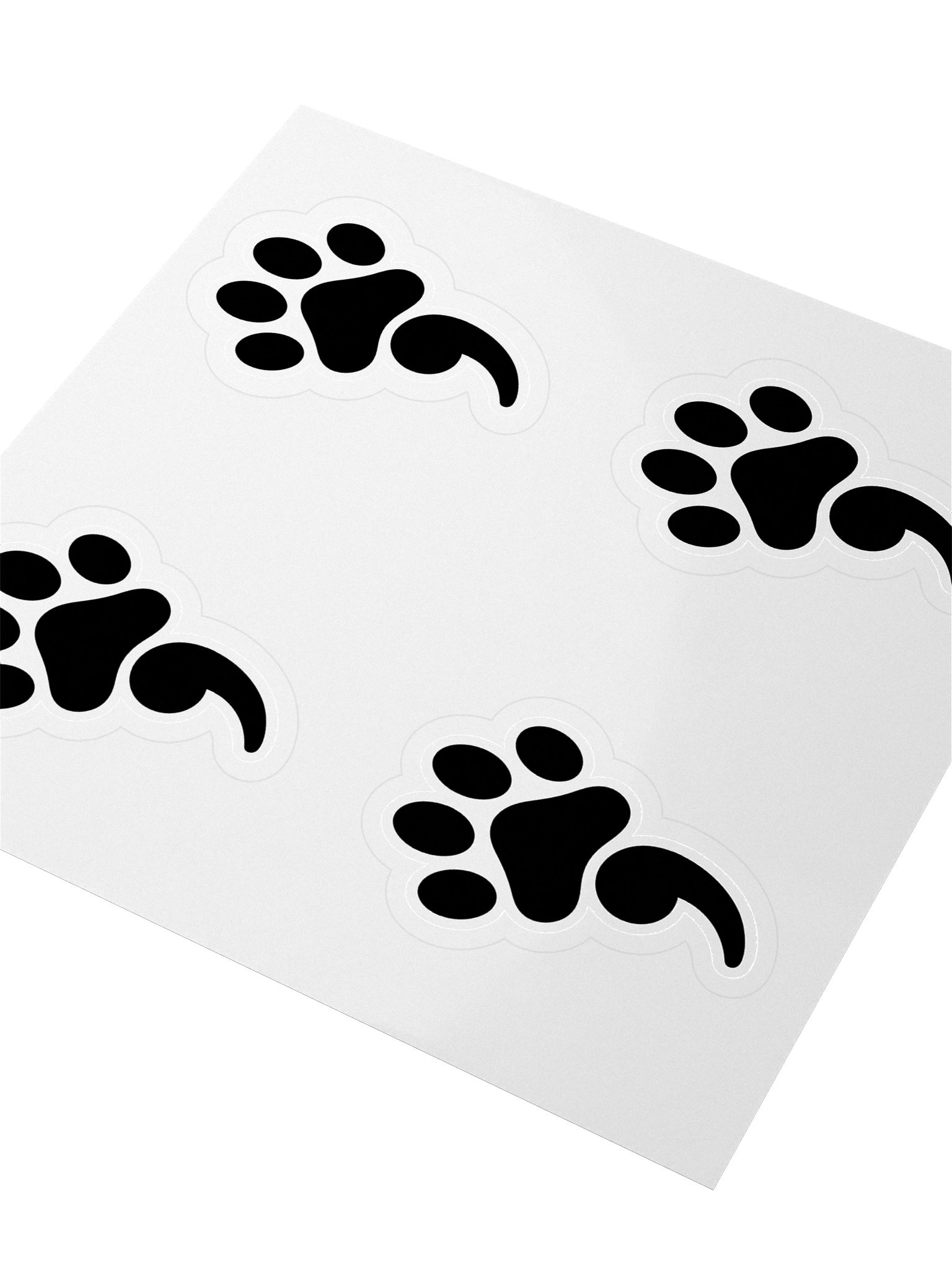 🐾 Paw Semicolon Sticker Sheet | Symbols of Strength & Hope product image (3)