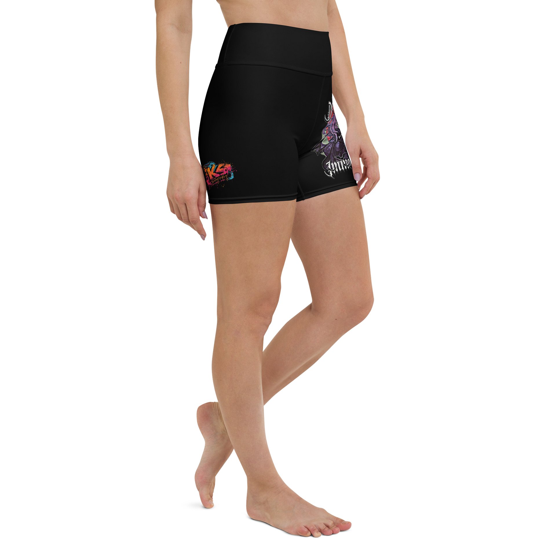 Goth Girl Darkness Biker Shorts product image (3)