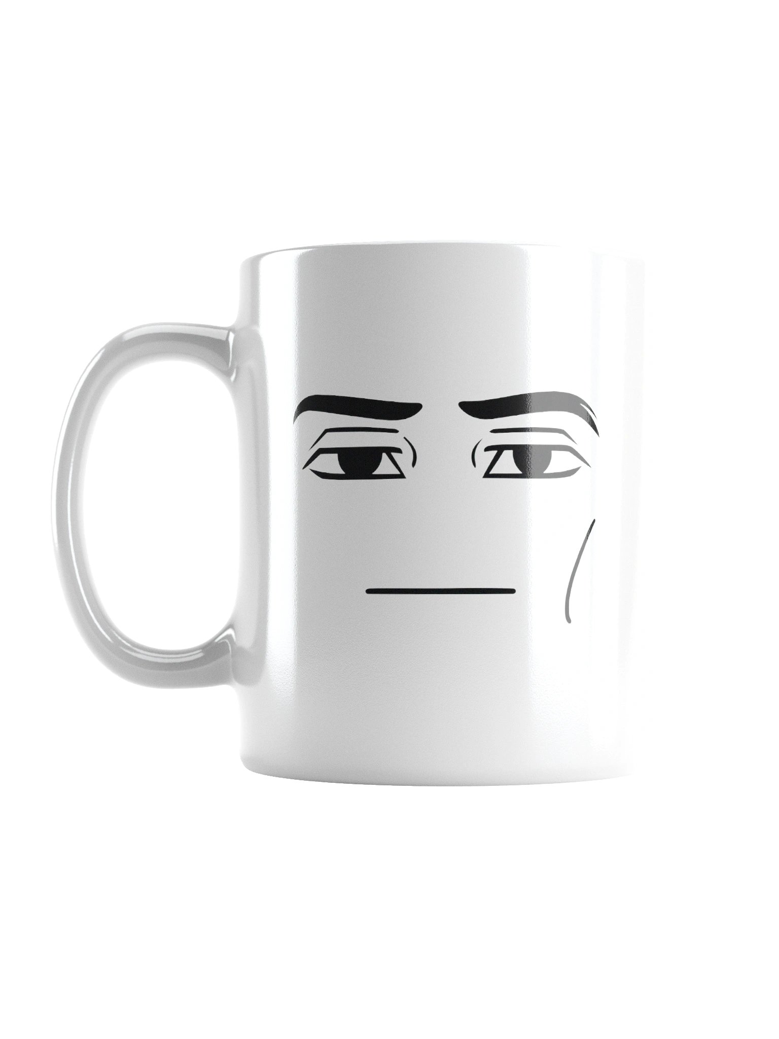 Unbothered Mug | Minimal Attitude Face Cup | Silent Judgement Expression | Coffee/Tea Mug for Office Desk & Gifting product image (1)