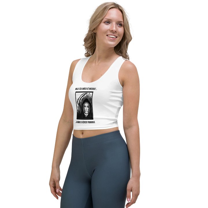 Rebirth White Crop Top product image (2)