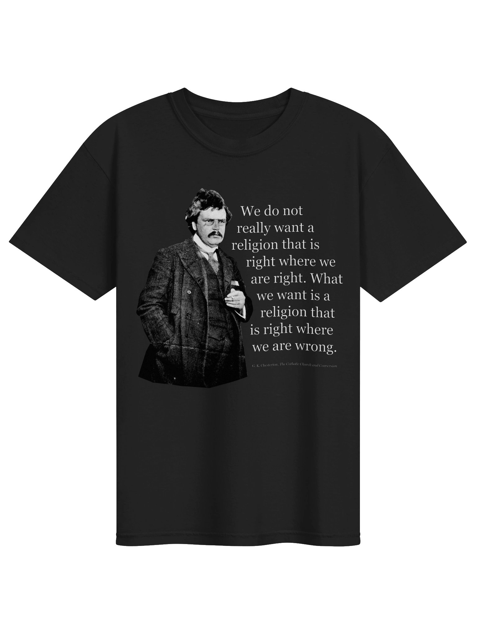 Chesterton on Religion - Shirt product image (1)