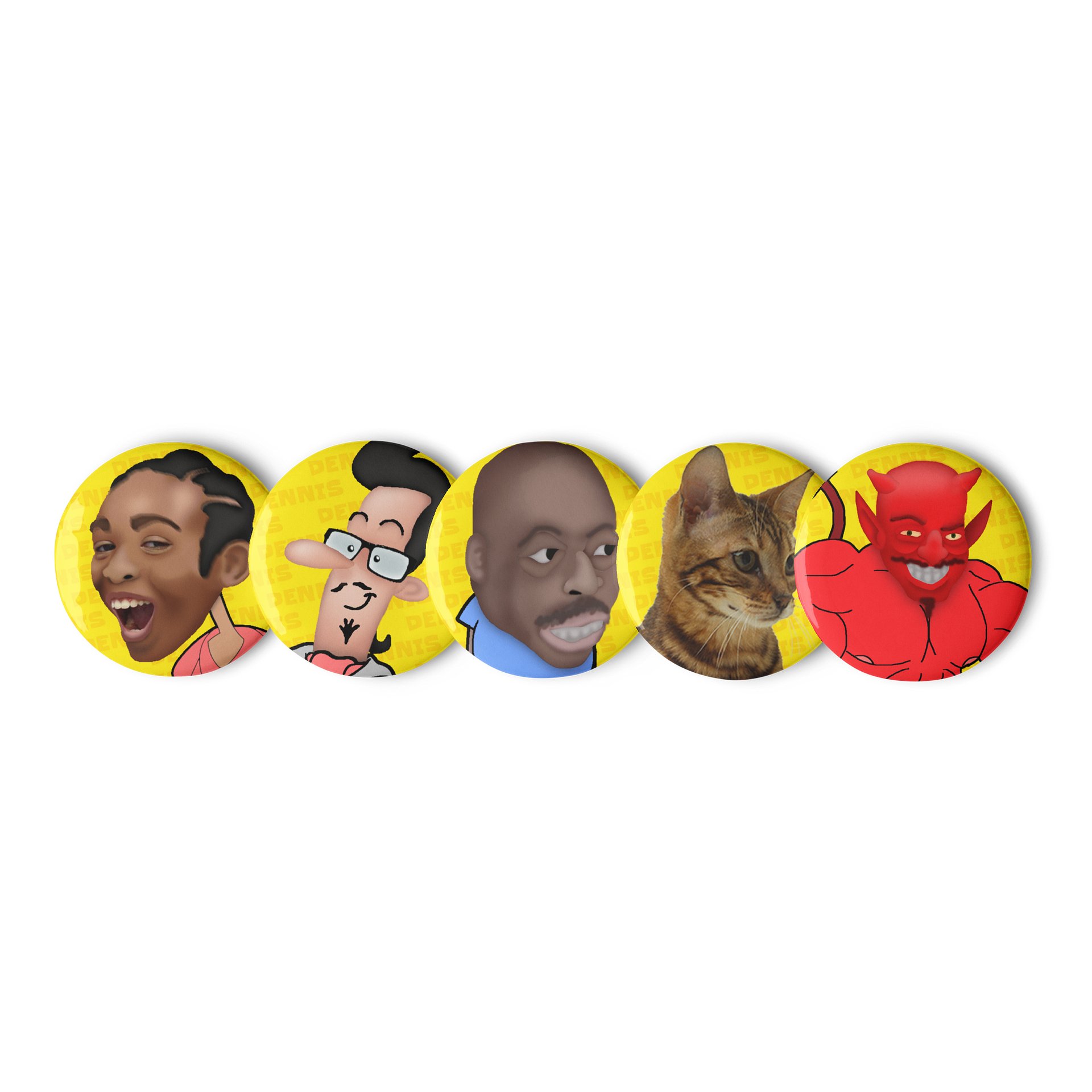 The Dennis Show Character Pins product image (1)